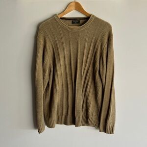 Dockers Men's Brown Crewneck Sweater
